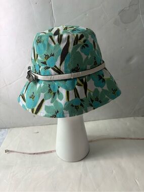 Floral Bucket Hat - Aqua Floral